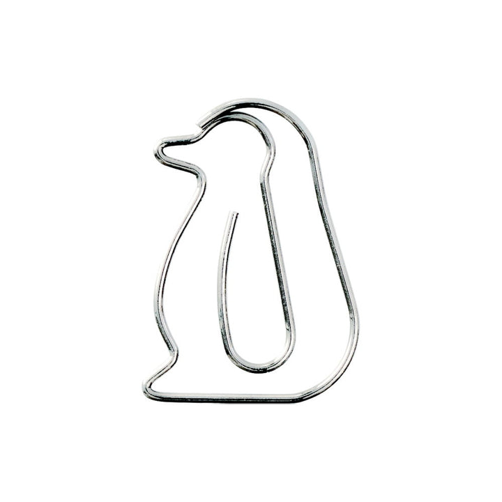 Midori Büroklammer D-Clips Nano Penguin