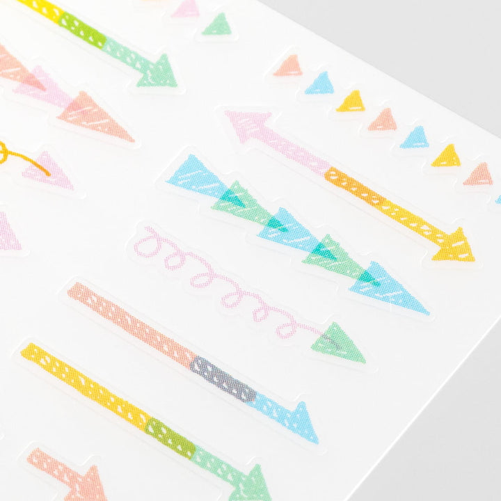 Midori Sticker Arrow - Pfeile - Diary Sticker bei Nauli and Stories