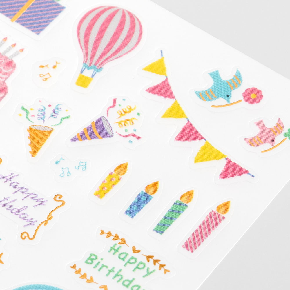 Midori Sticker Sticker Anniversary Birthday bei Nauli and Stories