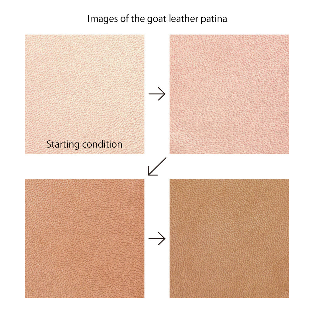 Midori Notizbuch MD Goat Leather Cover A6 bei Nauli and Stories