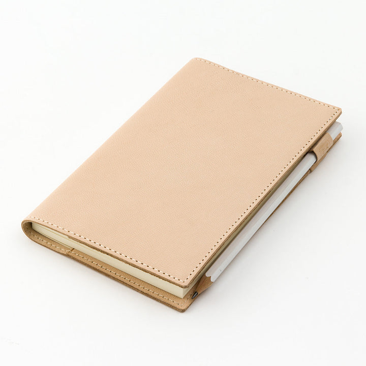 Midori Notizbuch B6 MD Goat Leather Cover B6 Slim bei Nauli and Stories