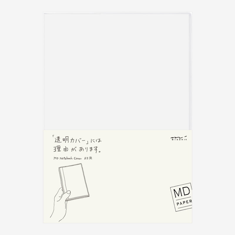 Midori Notizhefte MD Clear Cover DIN A5 bei Nauli and Stories