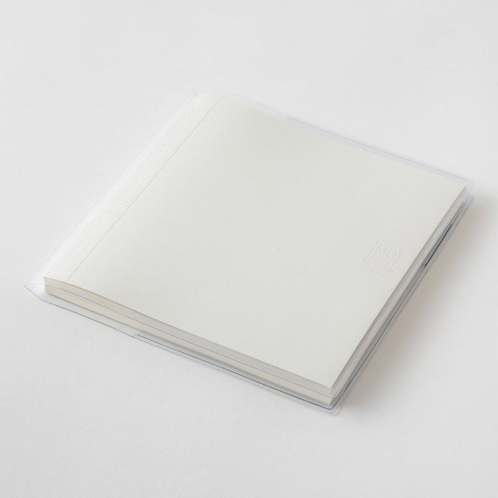 Midori Notizbuch MD Notebook Cover A5 Square Clear bei Nauli and Stories