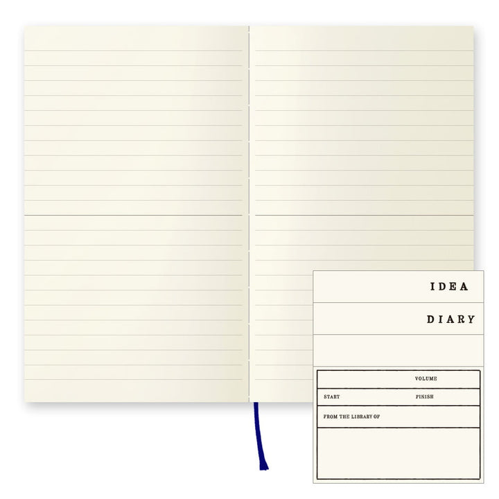 Midori Notizbuch B6 MD Notebook B6 Slim Lined bei Nauli and Stories