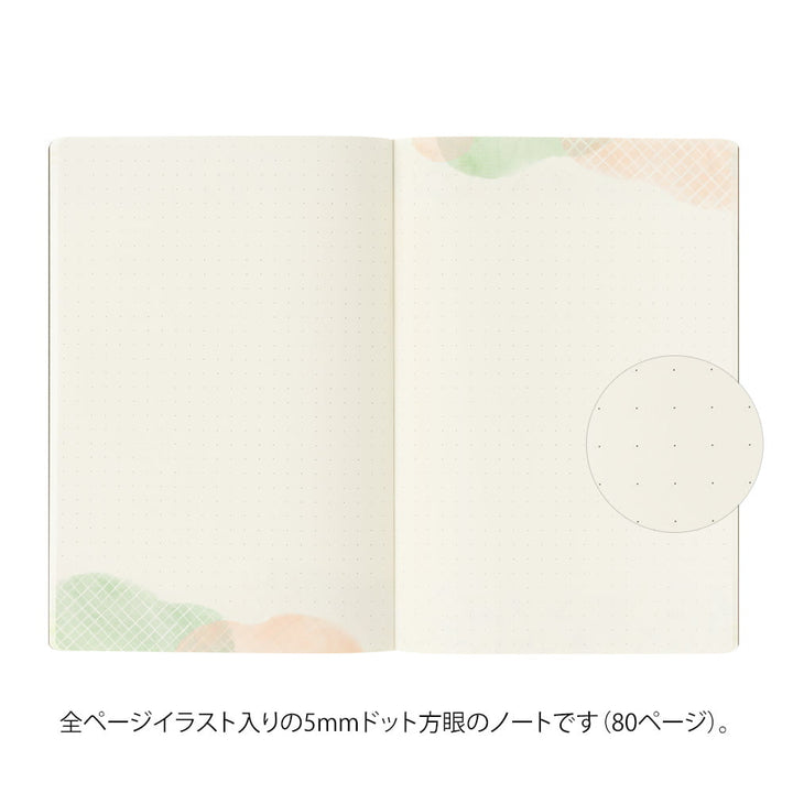 Midori Notizbuch B6 Yuru Log Notebook B6 Watercolor bei Nauli and Stories