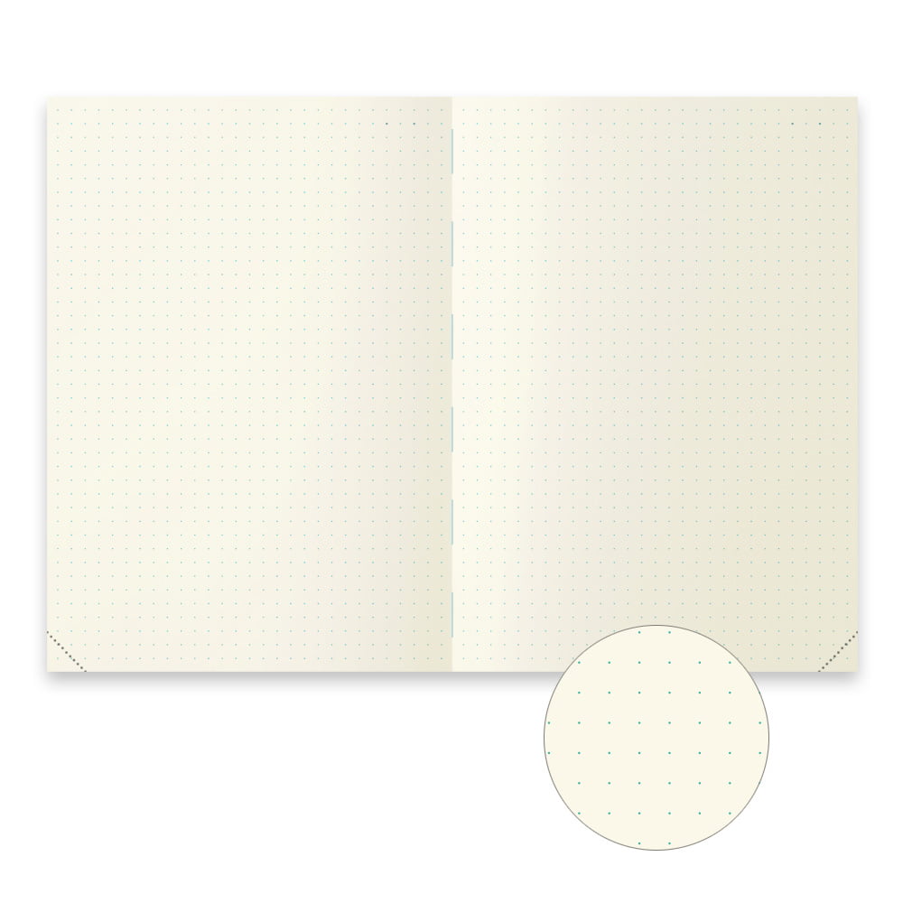 Midori Notizbuch DIN A5 MD Notebook Codex A5 1D/1P Grid gepunktet