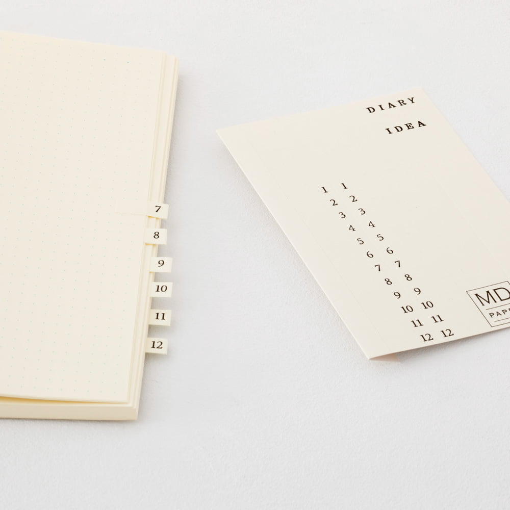Midori Notizbuch DIN A5 MD Notebook Journal A5 Dot grid bei Nauli and Stories