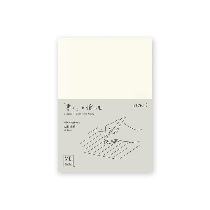 Midori Notizbuch DIN A6 MD Notebook A6 Lined bei Nauli and Stories