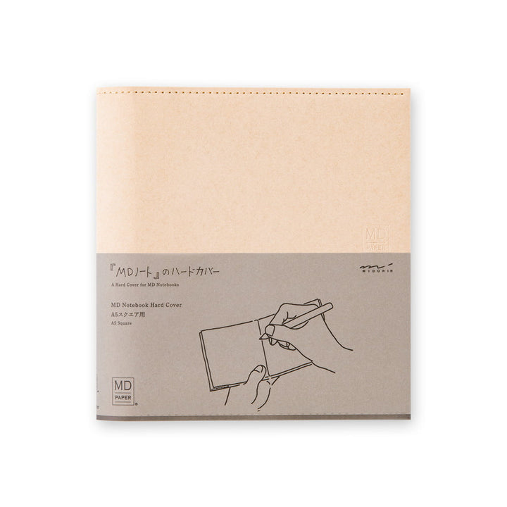 Midori Notizbuch MD Notebook Hardcover A5 Square Paper bei Nauli and Stories