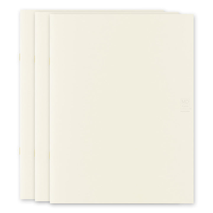 Midori Notizheft Notizheft DIN A4 |  MD Notebook Light A4 Variant Blank (blanko) - 3er Pack bei Nauli and Stories