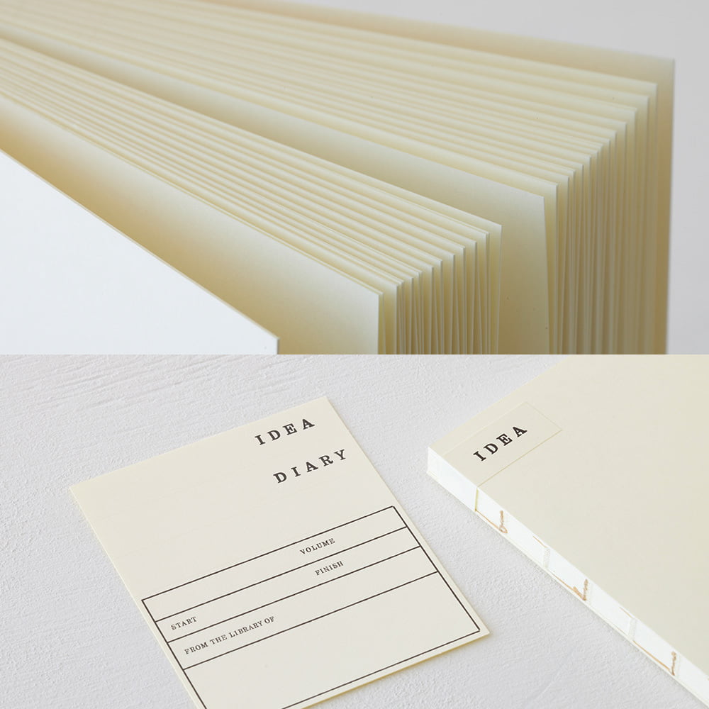 Midori Skizzenbuch MD Notebook A5 Square Thick Blank  | Skizzenbuch bei Nauli and Stories