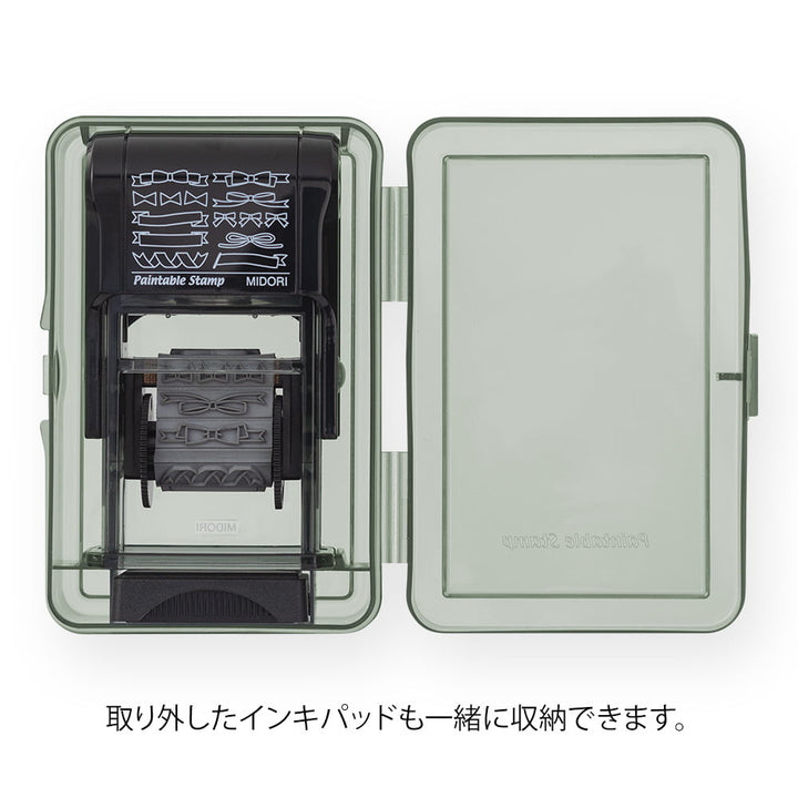 Midori Pre-Inked Stempel Case for Paintable Rotating Stamp bei Nauli and Stories