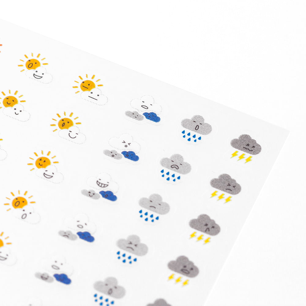 Midori Sticker Sticker Feelings Weather bei Nauli and Stories