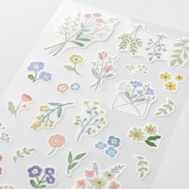 Midori Sticker Sticker Two Sheets Flower bei Nauli and Stories