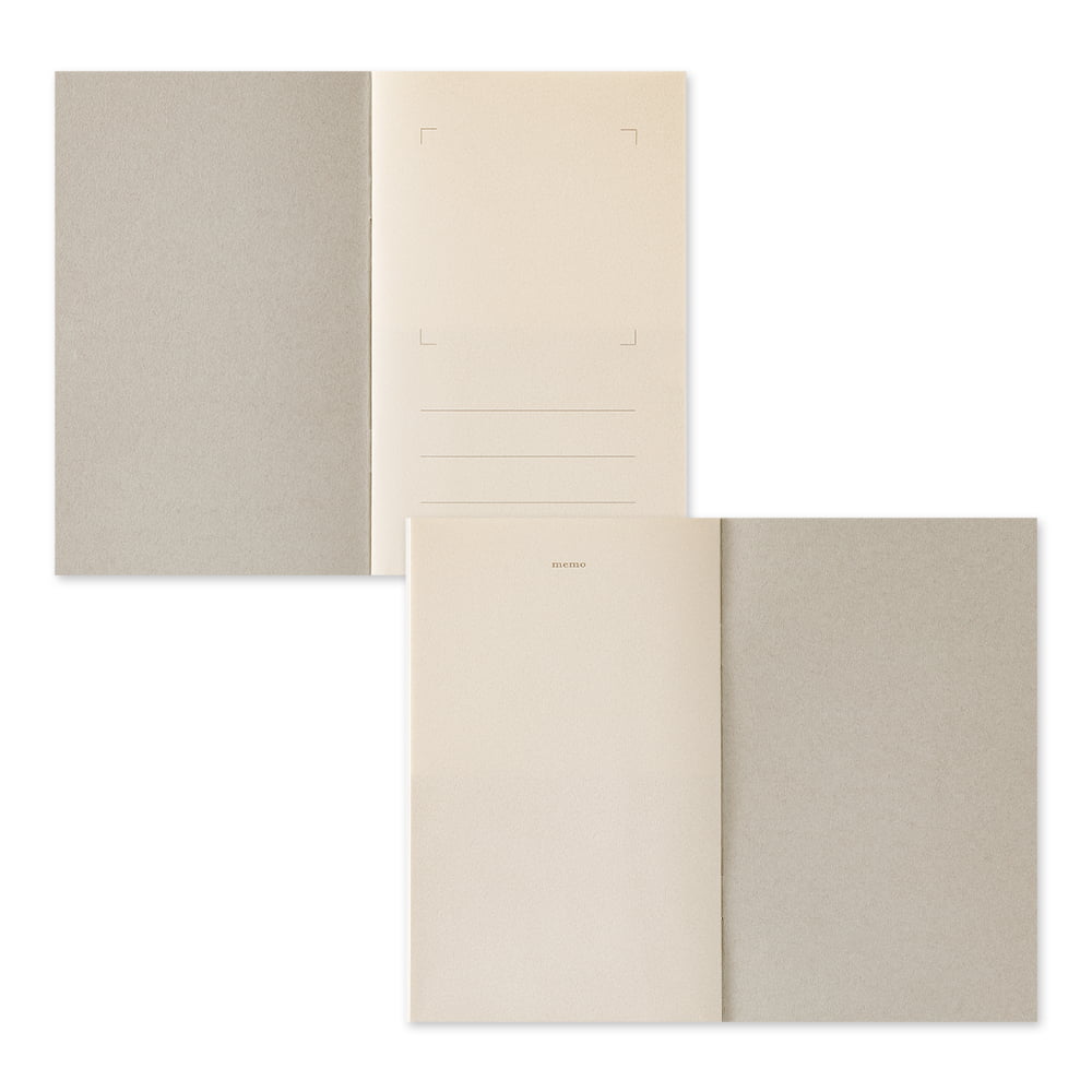 Midori Stickerbuch Sticker Book with Pocket Gray bei Nauli and Stories