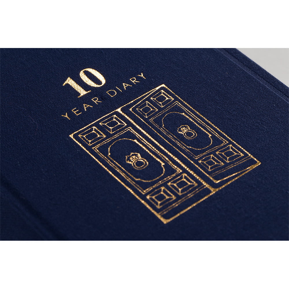 Midori Tagebuch Daily Diary 10 Years Blue Gate bei Nauli and Stories