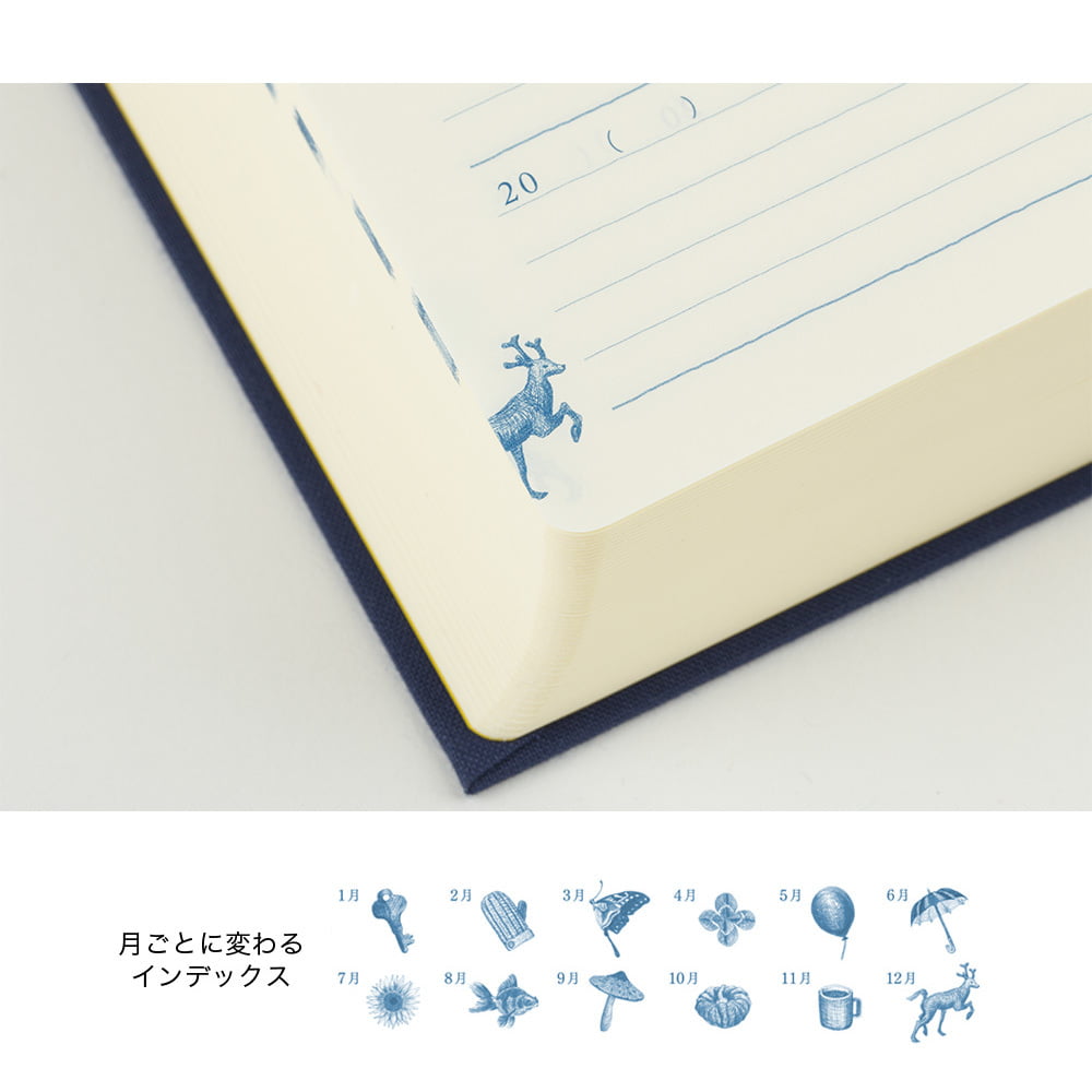 Midori Tagebuch Daily Diary 10 Years Blue Gate bei Nauli and Stories