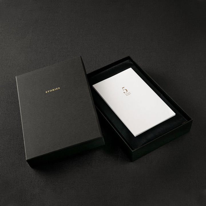 Midori Tagebuch Daily Diary 5 Years Black bei Nauli and Stories