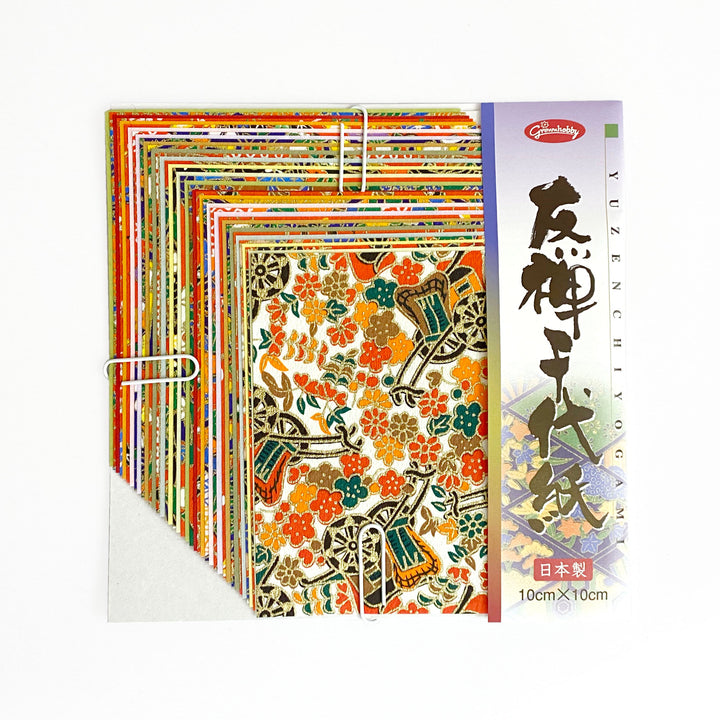. Bastelpapier Origami- Papier Yuzen 10 x 10cm - 40 Blatt bei Nauli and Stories