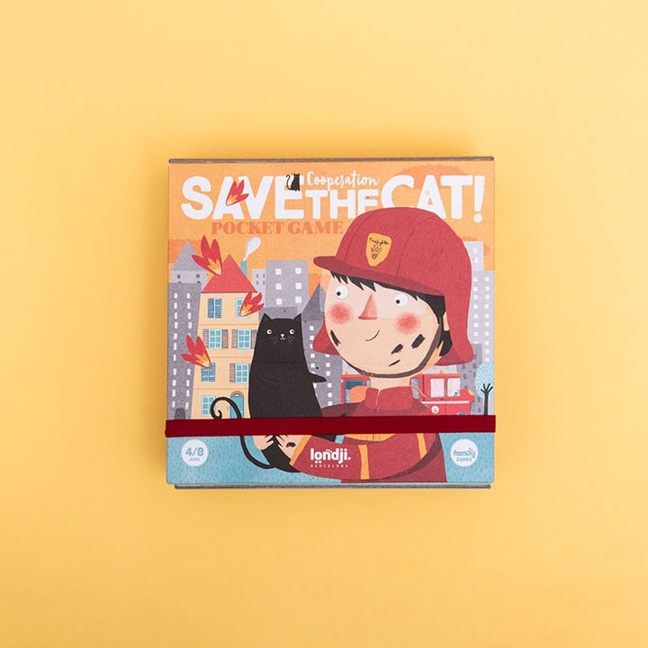 Londji Brettspiel Save the Cat! - Kooperationsspiel - Pocket bei Nauli and Stories