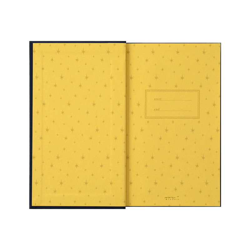 Midori Tagebuch Daily Diary Stars 1 Day 1 Page bei Nauli and Stories
