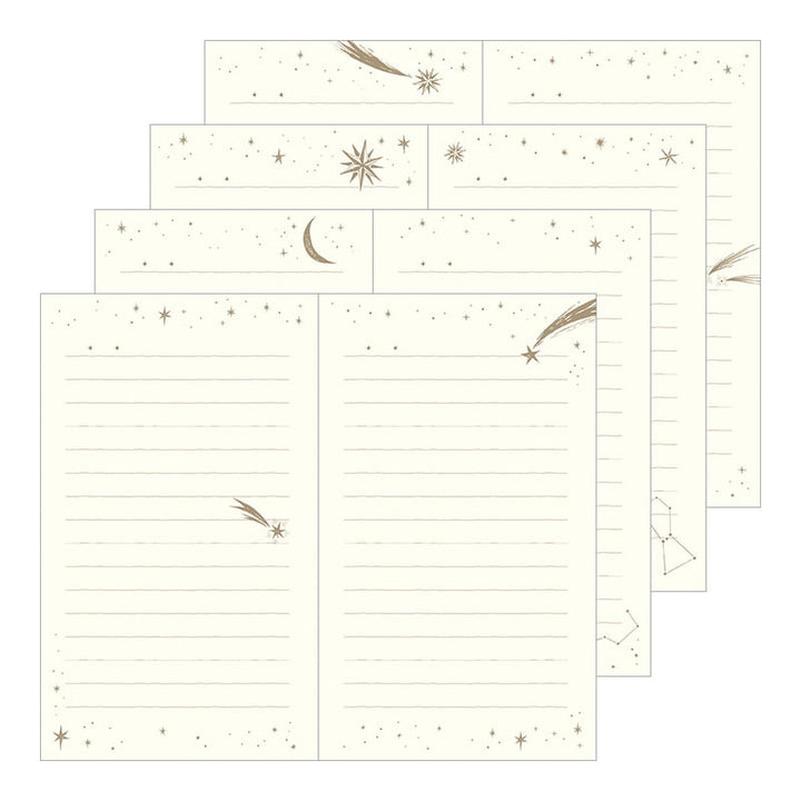 Midori Tagebuch Daily Diary Stars 1 Day 1 Page bei Nauli and Stories