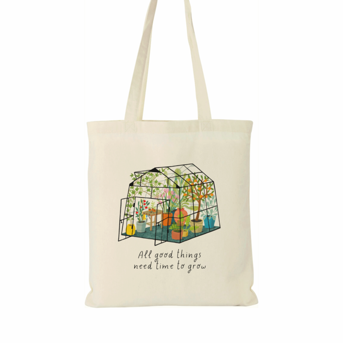 Nauli Tote Bag - All good things need time to grow