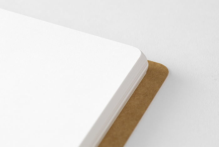 Traveler's Company Notizbuch TRC SPIRAL RING NOTEBOOK A5 Slim MD White bei Nauli and Stories