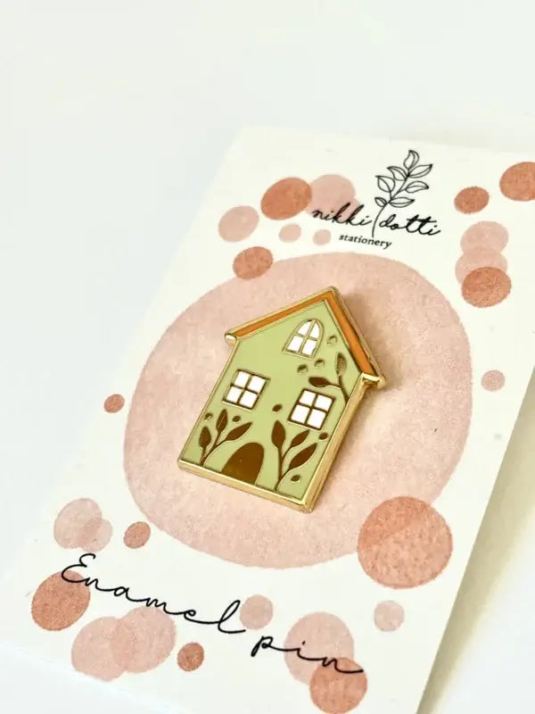 Nikki Dotti Pin Enamel Pin - House bei Nauli and Stories