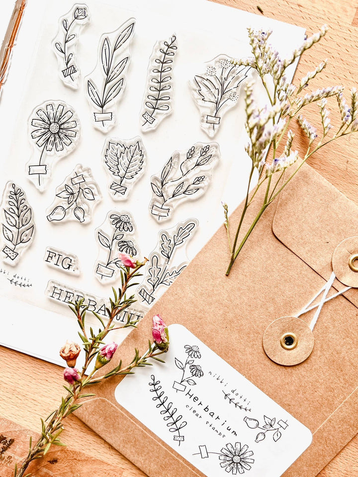 Nikki Dotti Stempel Stamp set - Herbarium bei Nauli and Stories
