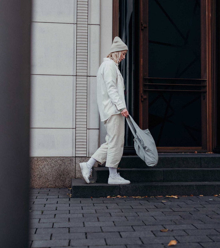 Notabag Einkaufstasche Notabag - Rucksack / Tasche - grau bei Nauli and Stories