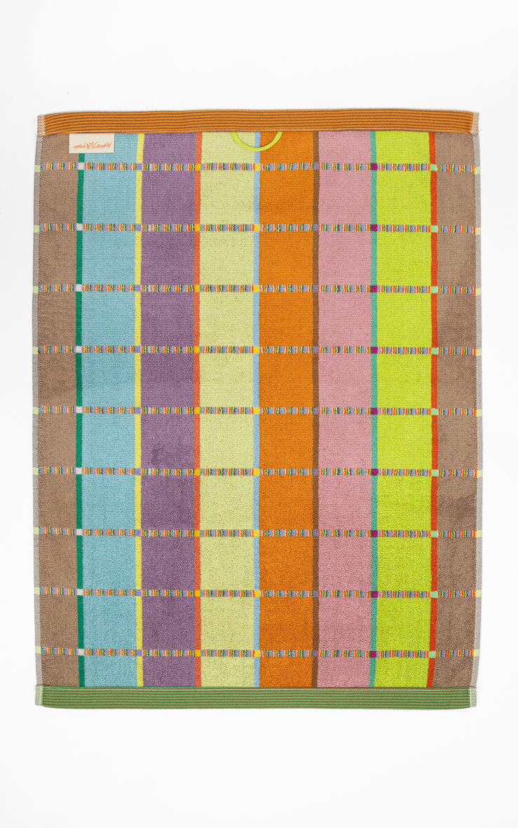 Odds & Ends Badematte Frottee Badematte #69 criss cross, 60x80cm bei Nauli and Stories