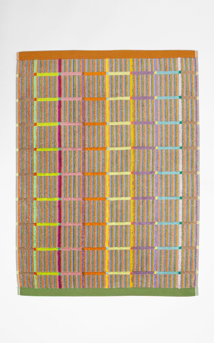 Odds & Ends Badematte Frottee Badematte #69 criss cross, 60x80cm bei Nauli and Stories