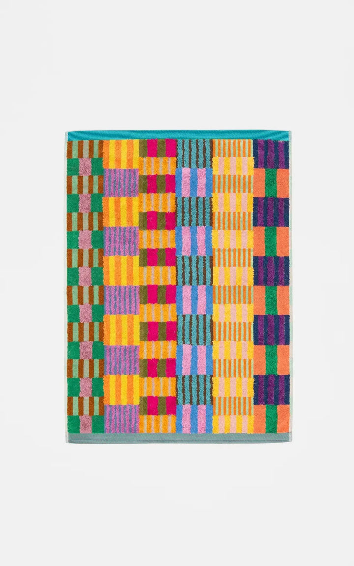 Odds & Ends Badematte Frottee Badematte Tulip Quilt #49, 60 × 80 cm bei Nauli and Stories