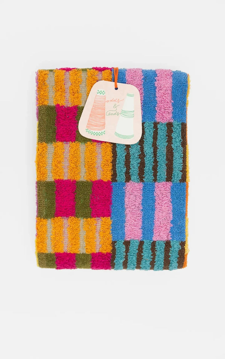Odds & Ends Badematte Frottee Badematte Tulip Quilt #49, 60 × 80 cm bei Nauli and Stories