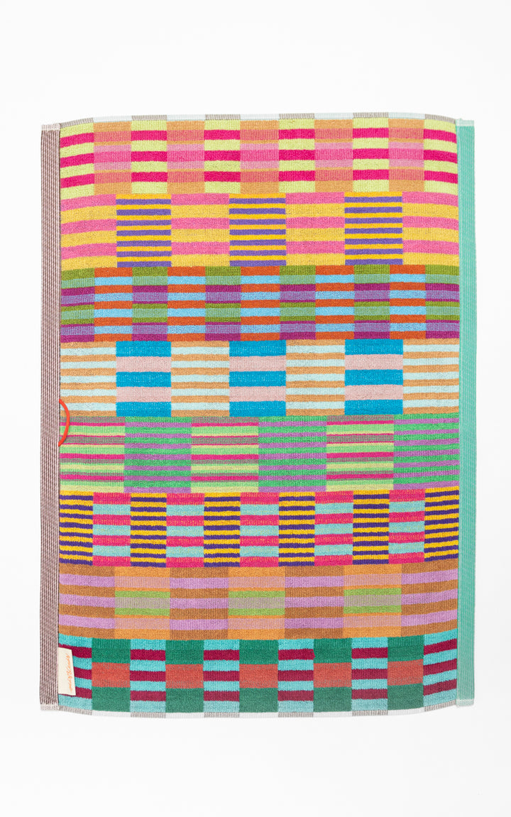 Odds & Ends Badematte Frottee Badematte Tulip Quilt #74, 60 × 80 cm bei Nauli and Stories