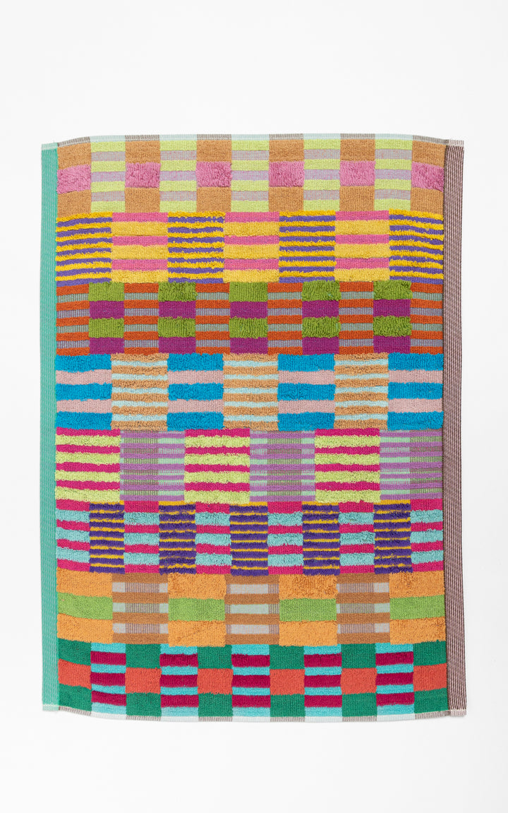 Odds & Ends Badematte Frottee Badematte Tulip Quilt #74, 60 × 80 cm bei Nauli and Stories