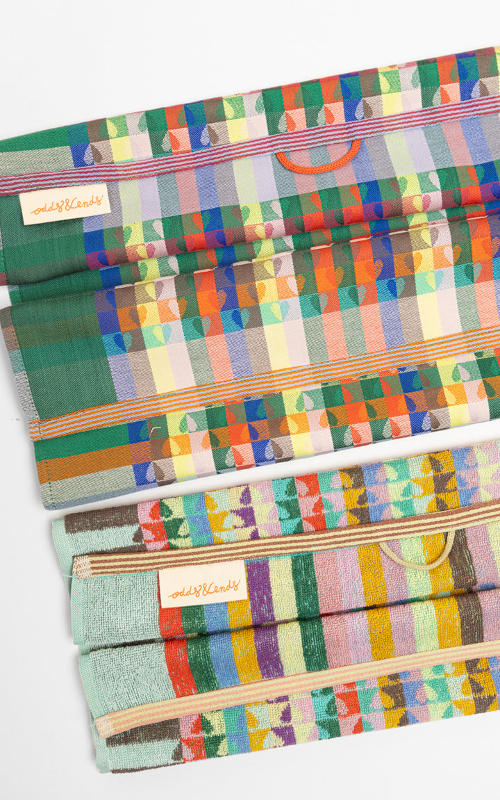 Odds & Ends Geschirrtücher 2er Pack- Geschirrtuch + Küchenhandtuch #65 other half bei Nauli and Stories