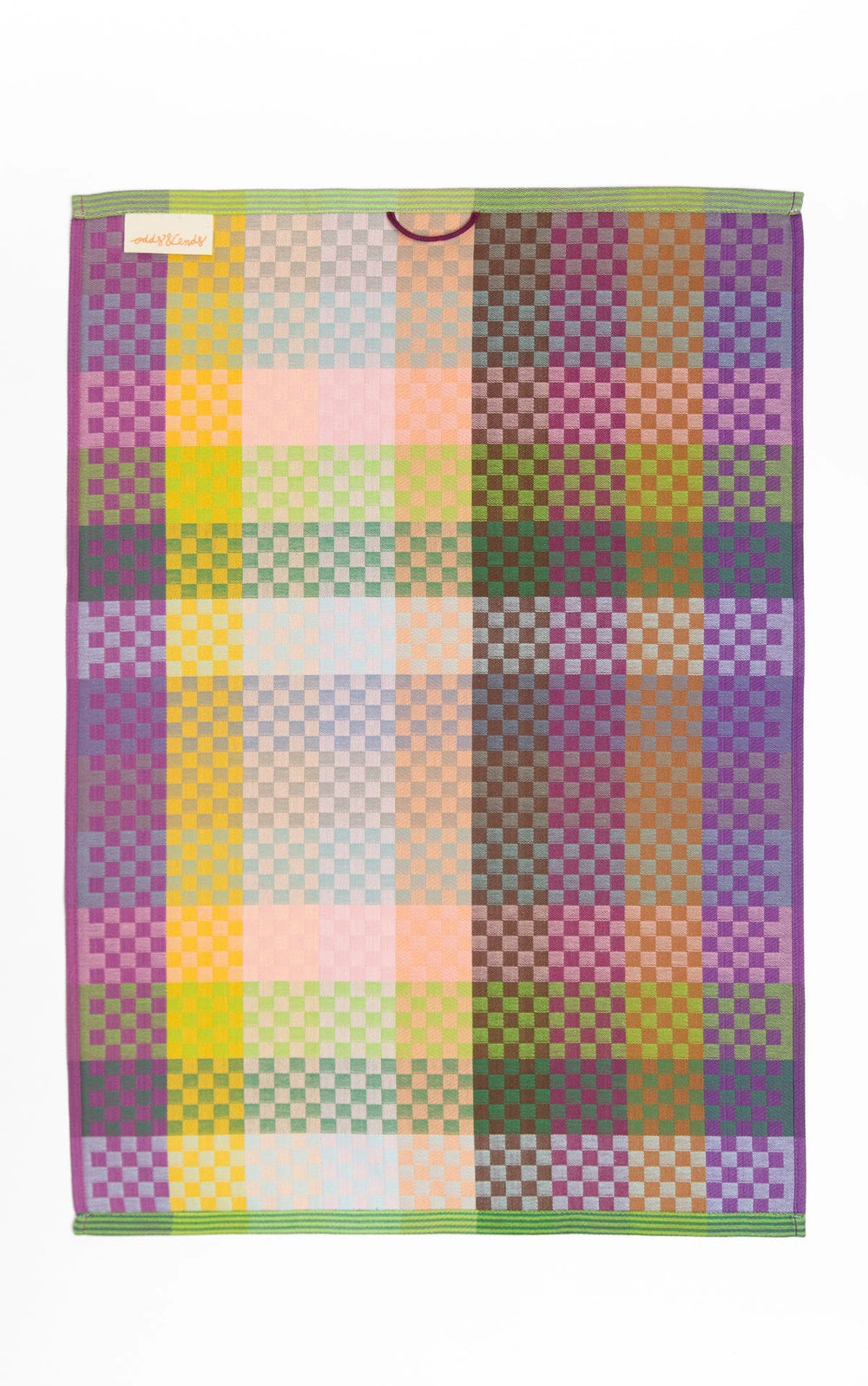 Odds & Ends Geschirrtücher Geschirrtuch aus Baumwolle #86B Checkered Check, 50 × 70 cm bei Nauli and Stories
