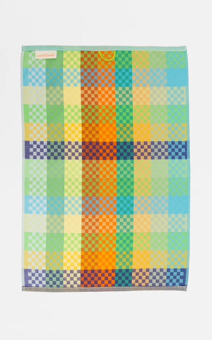 Odds & Ends Geschirrtücher Geschirrtuch aus Baumwolle Checkered Check #57B, 50 × 70 cm bei Nauli and Stories