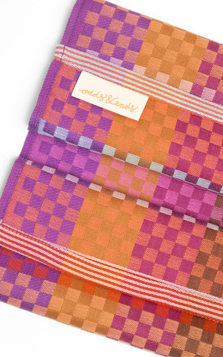 Odds & Ends Geschirrtücher Geschirrtuch aus Baumwolle Checkered Check #86A, 50 × 70 cm bei Nauli and Stories