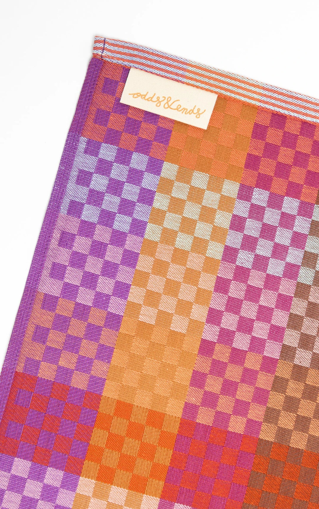 Odds & Ends Geschirrtücher Geschirrtuch aus Baumwolle Checkered Check #86A, 50 × 70 cm bei Nauli and Stories