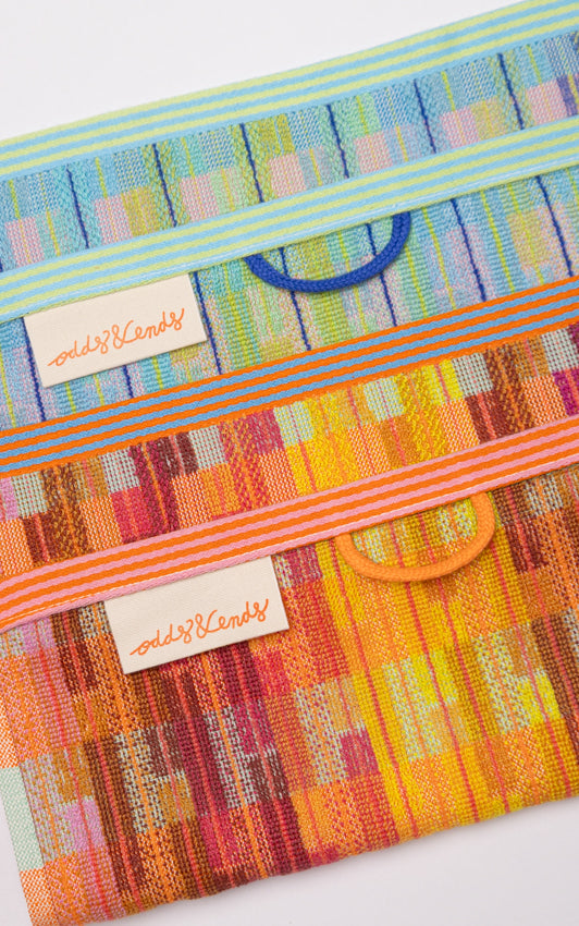 Odds & Ends Handtücher 2er Pack- saugfähige Baumwoll- Handtücher  #61 Basket, 30x30cm bei Nauli and Stories