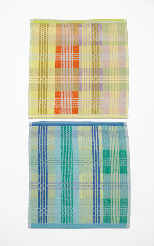 Odds & Ends Handtücher 2er Pack- saugfähige Baumwoll- Handtücher #64 Wild Weave, 30x30cm bei Nauli and Stories