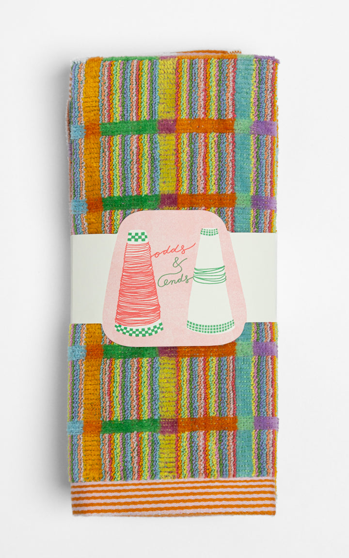 Odds & Ends Handtücher 2er-Set Gästehandtücher Duo #70 criss cross, 30x50cm bei Nauli and Stories