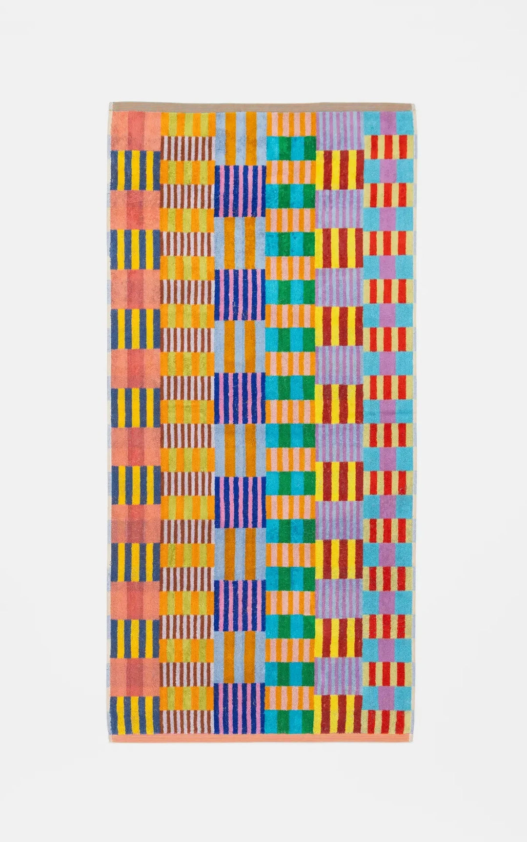 Odds & Ends Handtücher Frottee Badehandtuch #48 tulip quilt 60x120cm bei Nauli and Stories
