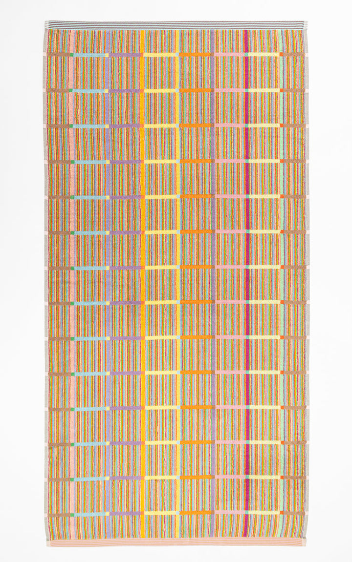 Odds & Ends Handtücher Frottee Badehandtuch #68 criss cross 60x120cm bei Nauli and Stories