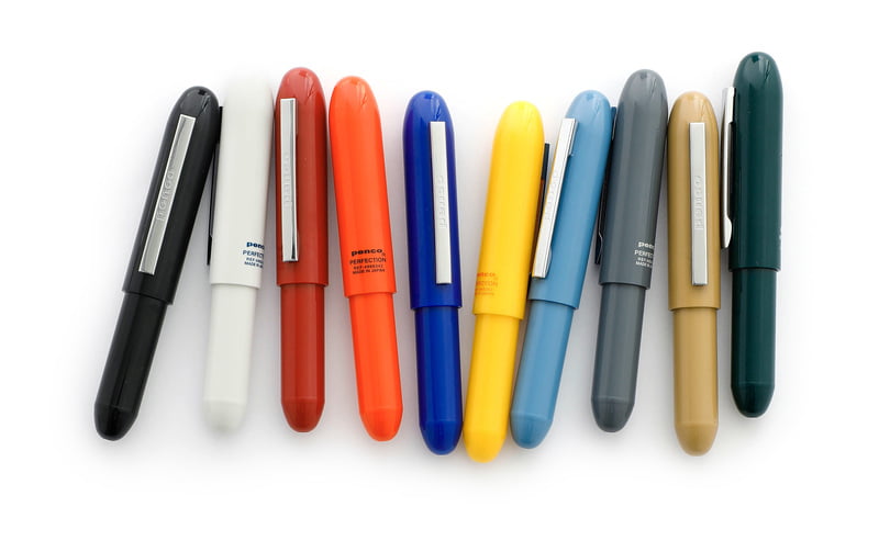Penco Kugelschreiber Bullet Ballpoint Pen Light - light orange bei Nauli and Stories