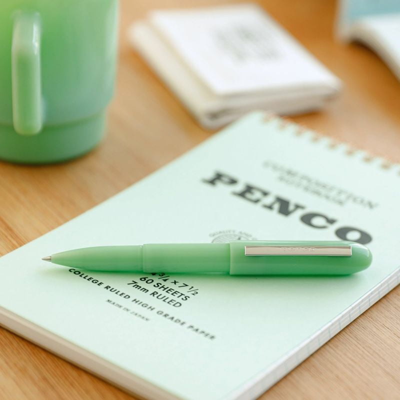 Penco Kugelschreiber Bullet Ballpoint Pen Light - Mint bei Nauli and Stories