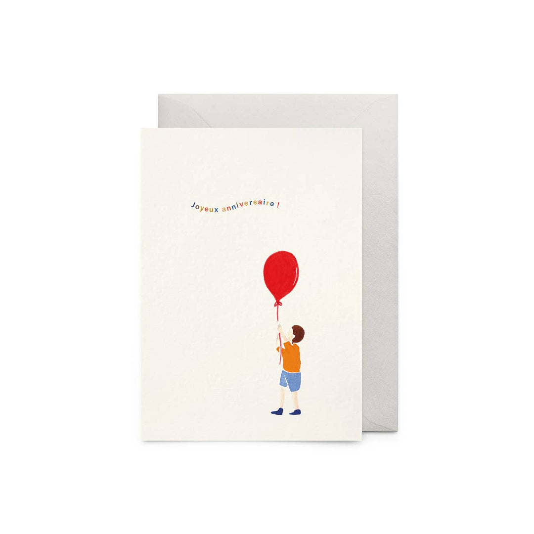 Petit Gramme Geburtstagskarte Geburtstagskarte | Joyeux Anniversaire! | Ballon bei Nauli and Stories